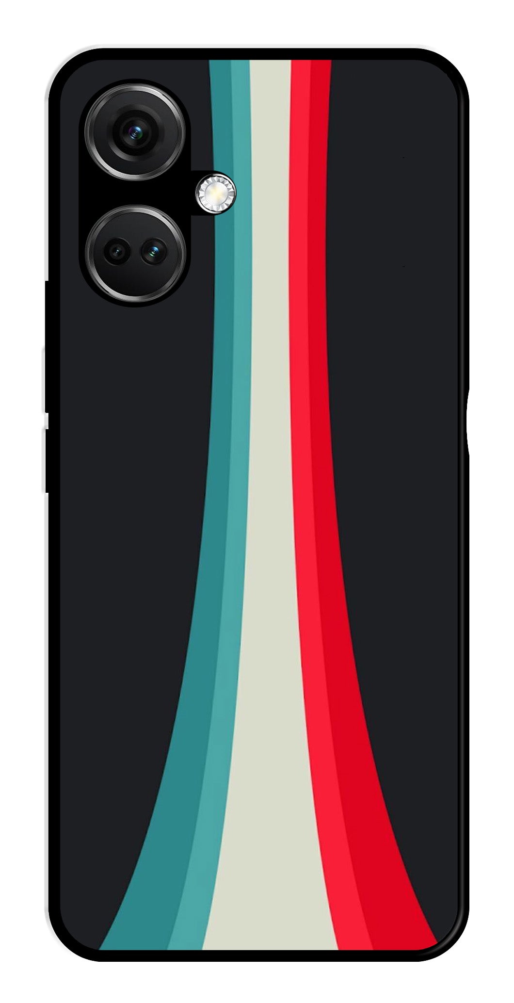 Modern Art Colorful Metal Mobile Case for OnePlus Nord CE 3 5G Modern Art Colorful Metal Mobile Case for OnePlus Nord CE 3 5G