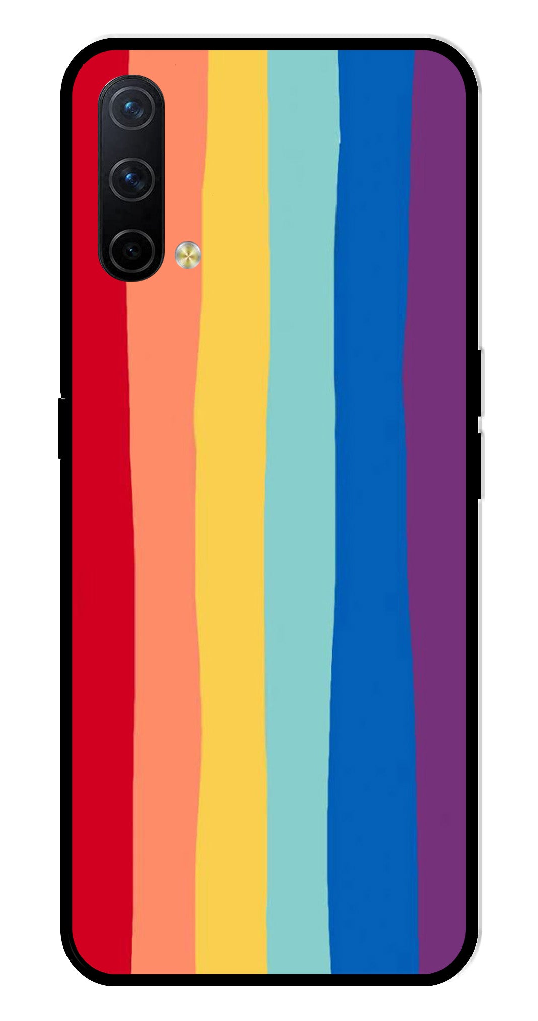 Rainbow MultiColor Metal Mobile Case for OnePlus Nord CE 5G Rainbow MultiColor Metal Mobile Case for OnePlus Nord CE 5G