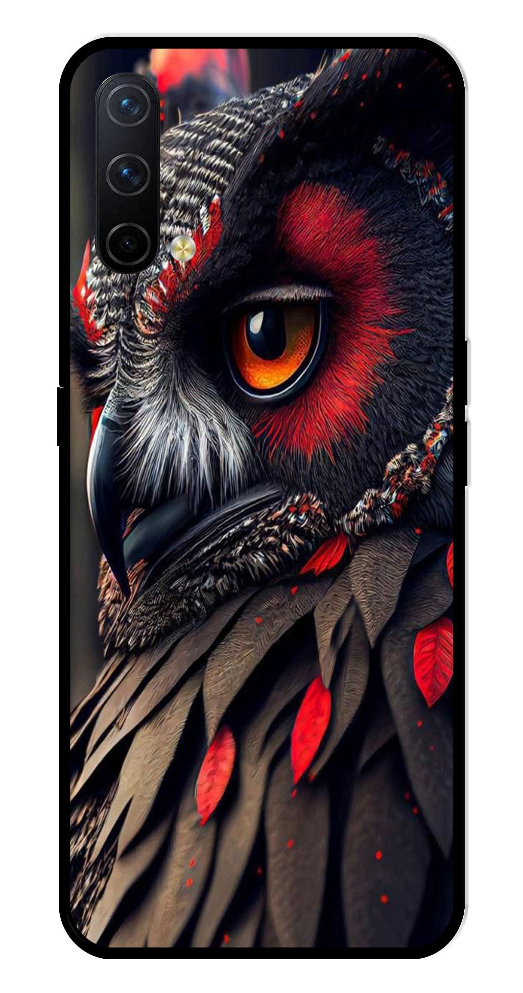 Owl Design Metal Mobile Case for OnePlus Nord CE 5G Owl Design Metal Mobile Case for OnePlus Nord CE 5G