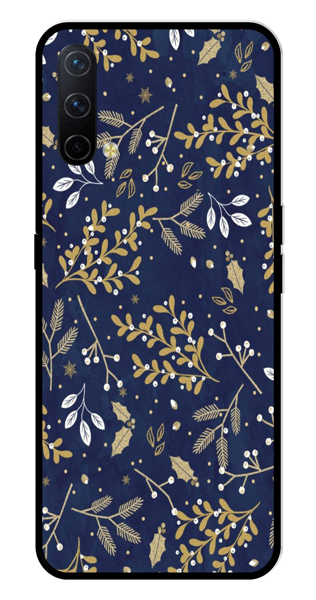 Floral Pattern Metal Mobile Case for OnePlus Nord CE 5G Floral Pattern Metal Mobile Case for OnePlus Nord CE 5G