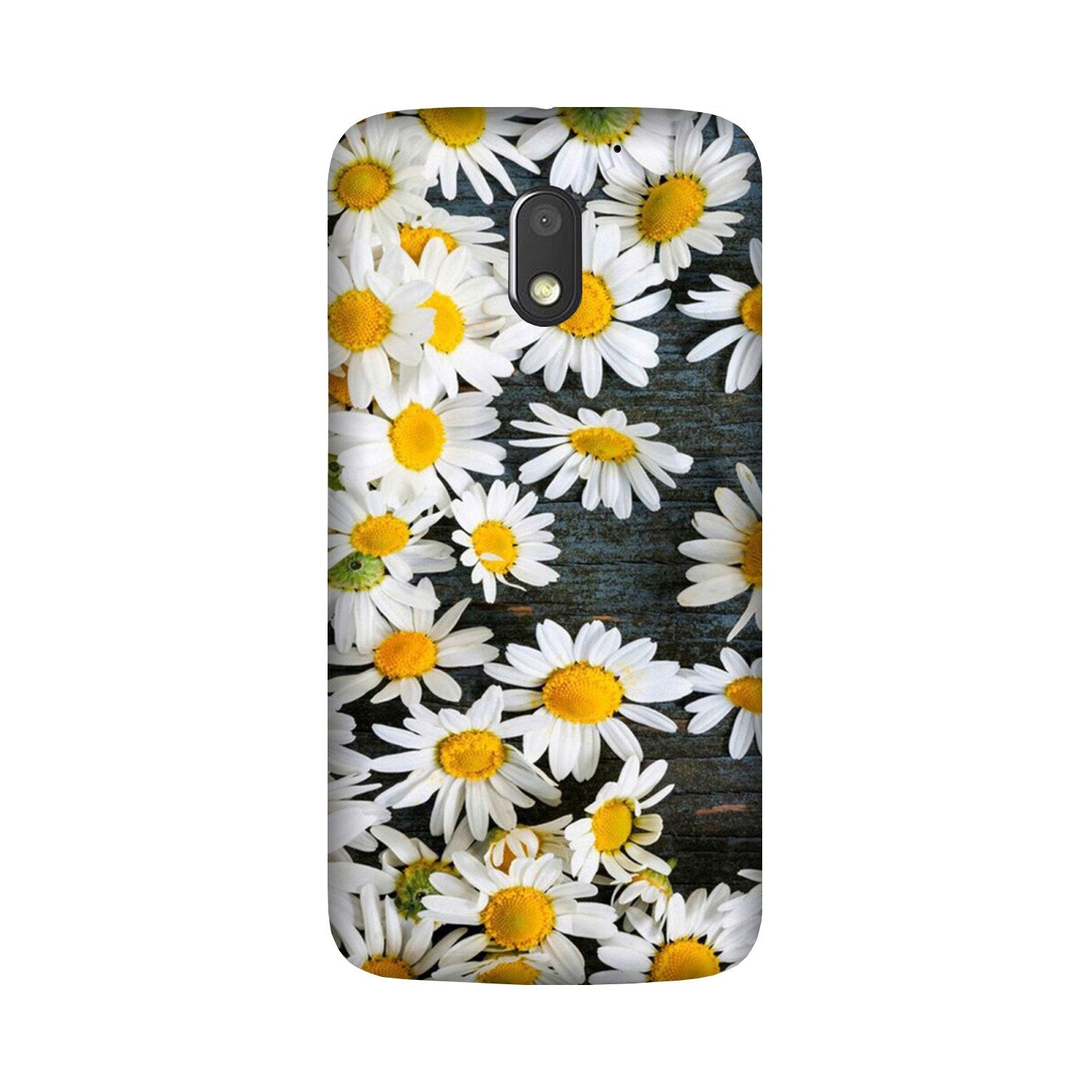 White flowers2 Case for Moto E3 Power White flowers2 Case for Moto E3 Power