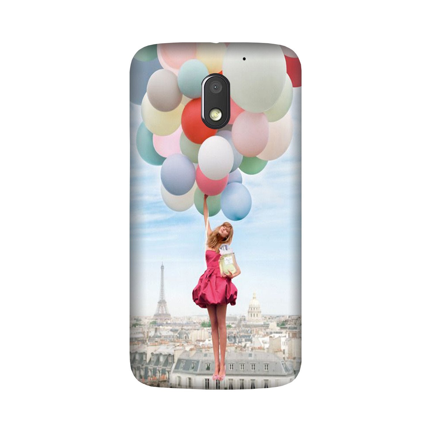 Girl with Baloon Case for Moto E3 Power Girl with Baloon Case for Moto E3 Power