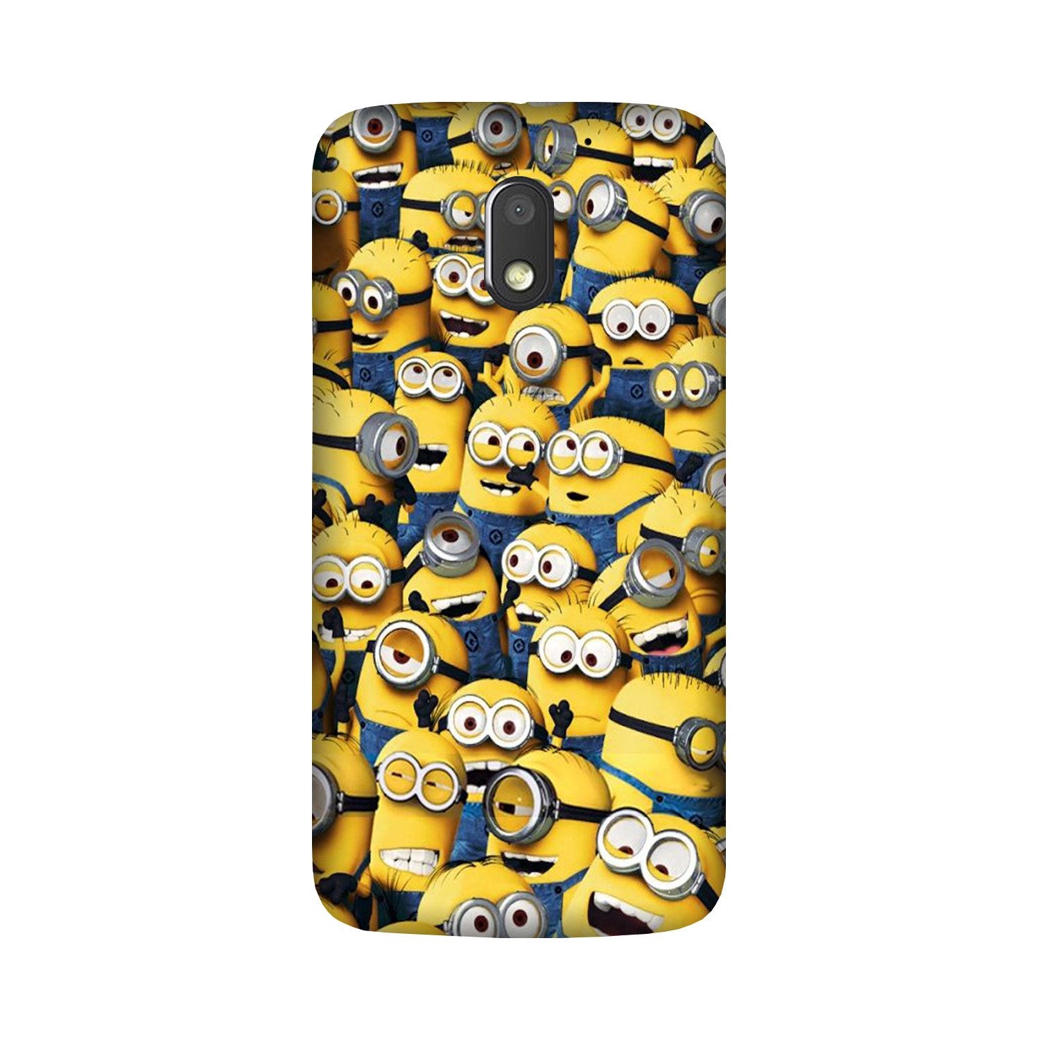 Minions Case for Moto E3 Power (Design - 126) Minions Case for Moto E3 Power (Design - 126)