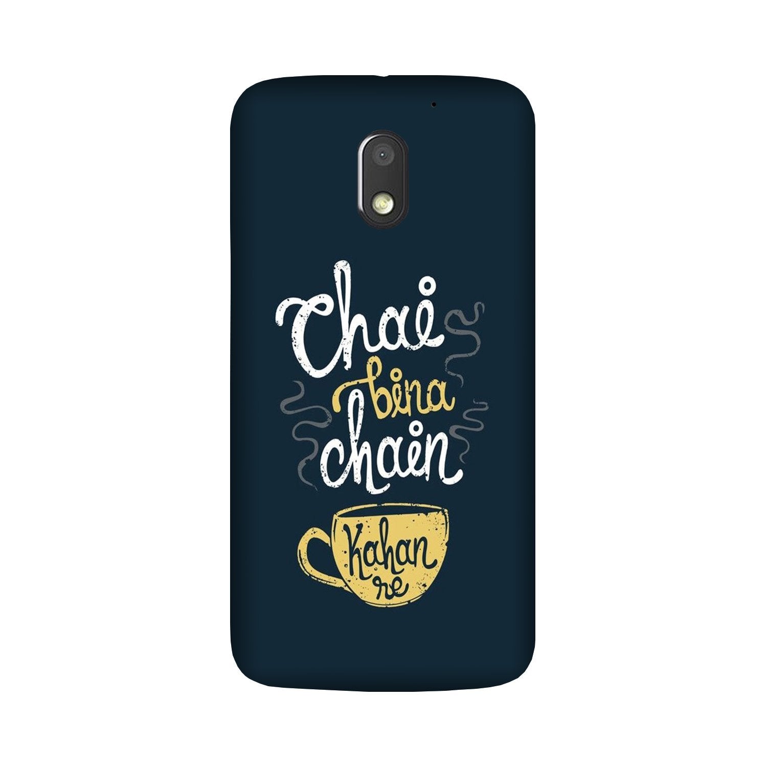 Chai Bina Chain Kahan Case for Moto E3 Power (Design - 144) Chai Bina Chain Kahan Case for Moto E3 Power (Design - 144)