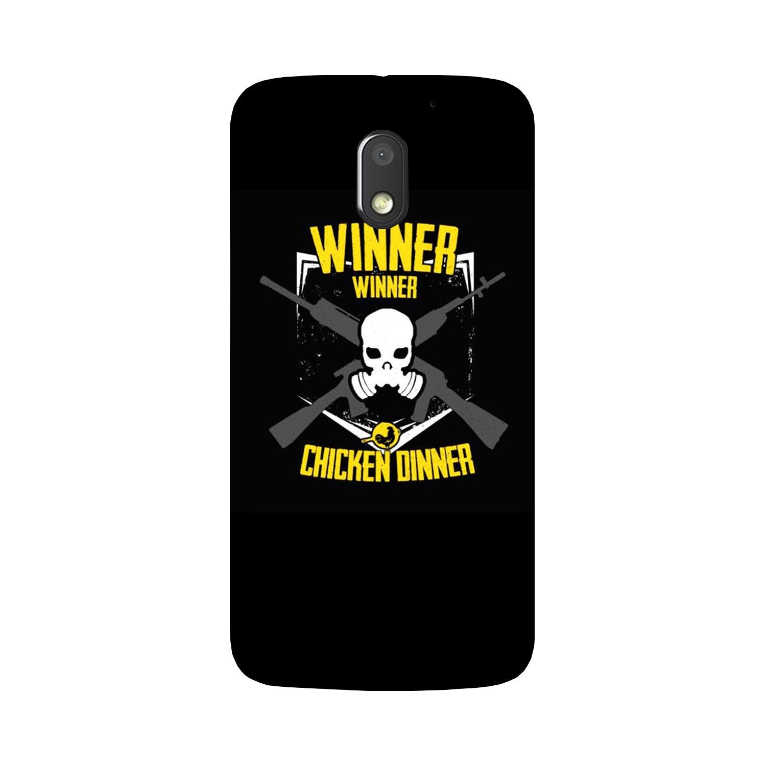 Winner Winner Chicken Dinner Case for Moto E3 Power (Design - 178) Winner Winner Chicken Dinner Case for Moto E3 Power (Design - 178)