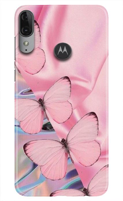 Butterflies Mobile Back Case for Moto E6s (Design - 26) Butterflies Case for Moto E6s