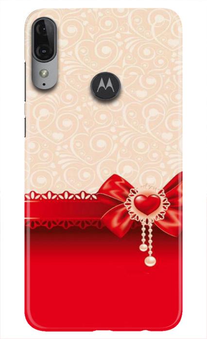 Gift Wrap3 Mobile Back Case for Moto E6s (Design - 36) Gift Wrap3 Case for Moto E6s