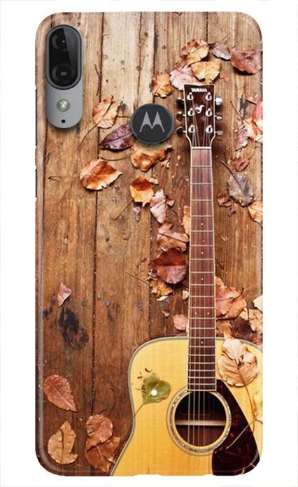 Guitar Mobile Back Case for Moto E6s (Design - 43) Guitar Case for Moto E6s