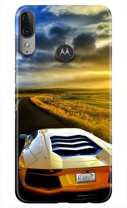 Car lovers Mobile Back Case for Moto E6s (Design - 46) Car lovers Case for Moto E6s