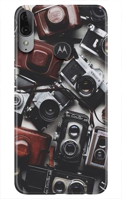 Cameras Mobile Back Case for Moto E6s (Design - 57) Cameras Case for Moto E6s