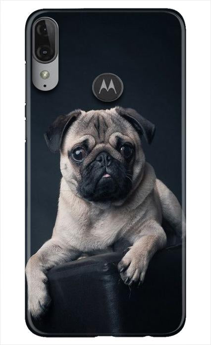 little Puppy Mobile Back Case for Moto E6s (Design - 68) little Puppy Case for Moto E6s