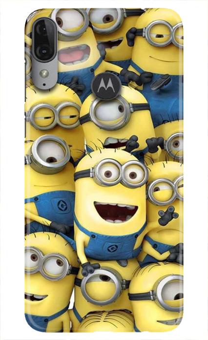Minions Mobile Back Case for Moto E6s (Design - 127) Minions Case for Moto E6s (Design - 127)