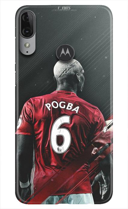 Pogba Mobile Back Case for Moto E6s (Design - 167) Pogba Case for Moto E6s (Design - 167)