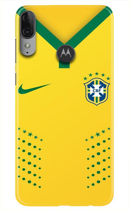 Brazil Mobile Back Case for Moto E6s (Design - 176) Brazil Case for Moto E6s (Design - 176)