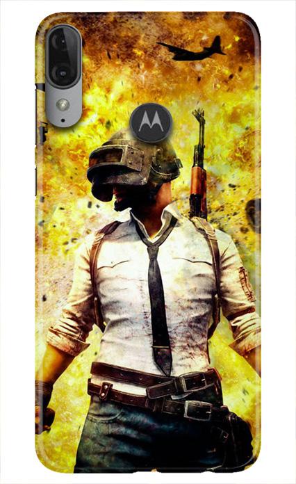 Pubg Mobile Back Case for Moto E6s (Design - 180) Pubg Case for Moto E6s (Design - 180)