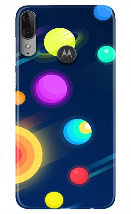 Solar Planet Mobile Back Case for Moto E6s (Design - 197) Solar Planet Case for Moto E6s (Design - 197)