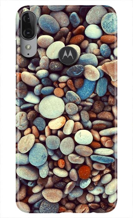 Pebbles Mobile Back Case for Moto E6s (Design - 205) Pebbles Case for Moto E6s (Design - 205)