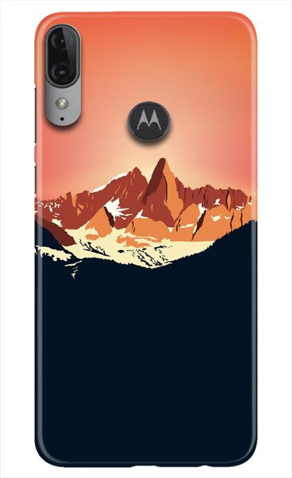 Mountains Mobile Back Case for Moto E6s (Design - 227) Mountains Case for Moto E6s (Design No. 227)