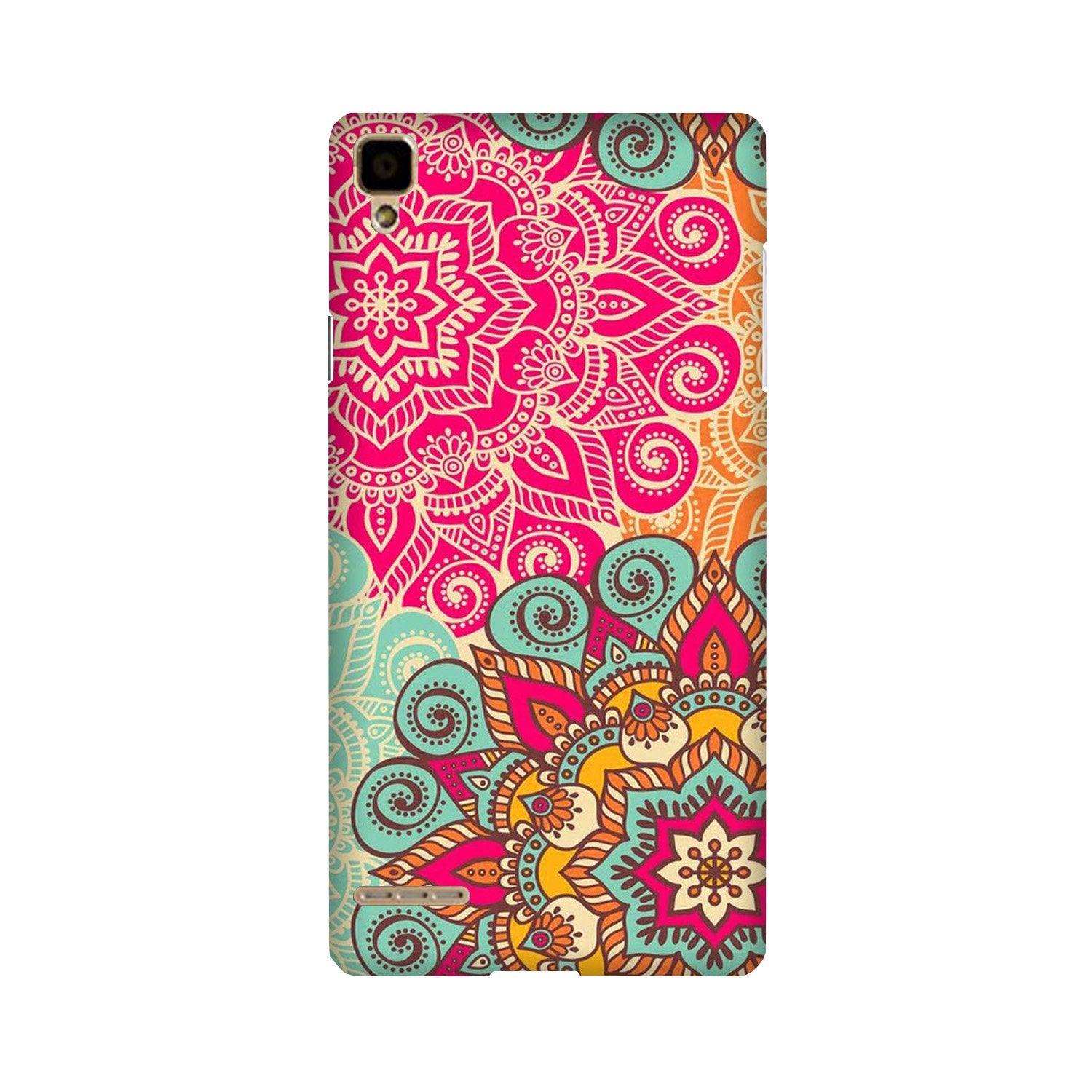 Rangoli art Case for Oppo F1 Rangoli art Case for Oppo F1