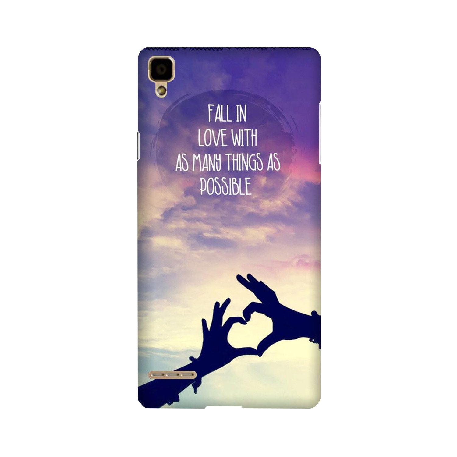 Fall in love Case for Oppo F1 Fall in love Case for Oppo F1