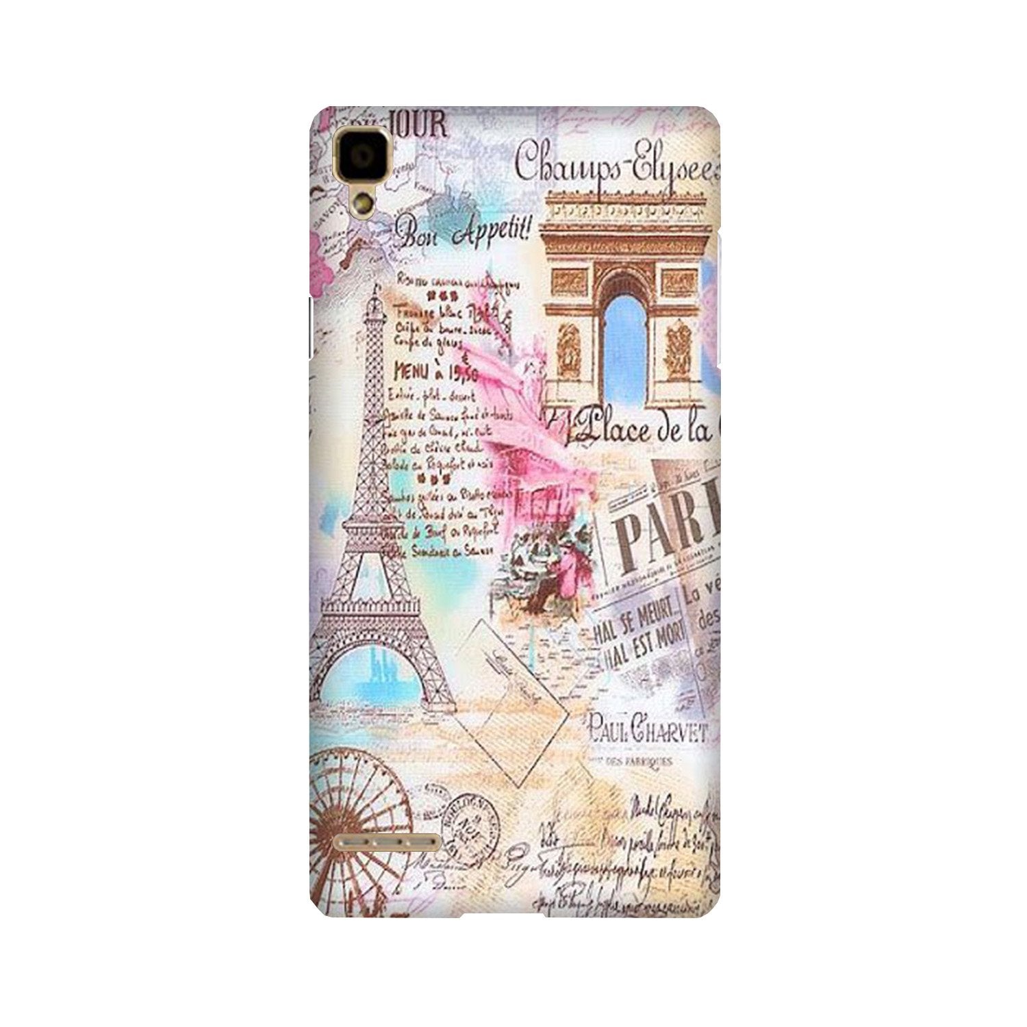 Paris Eiftel Tower Case for Oppo F1 Paris Eiftel Tower Case for Oppo F1