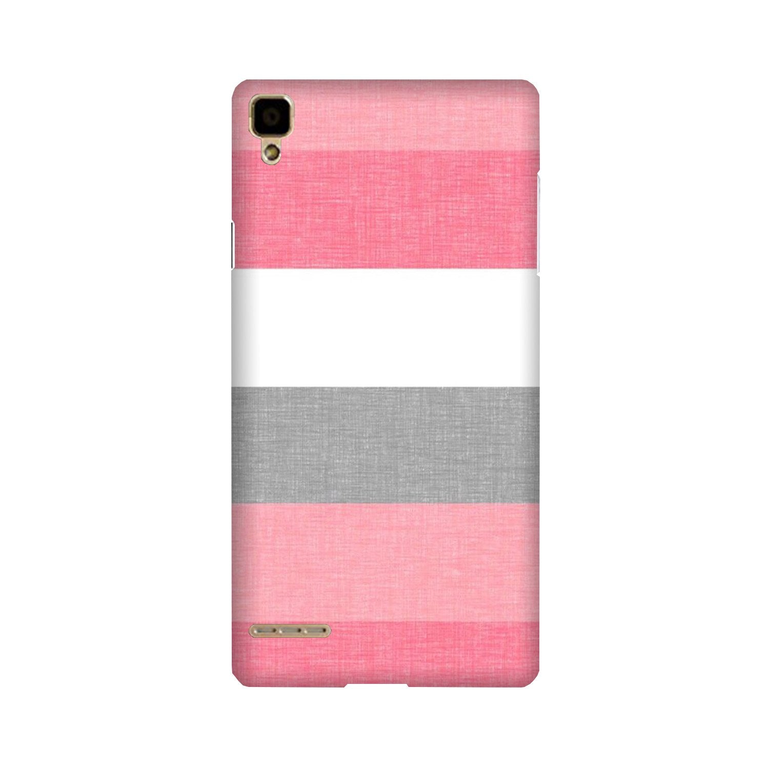 Pink white pattern Case for Oppo F1 Pink white pattern Case for Oppo F1