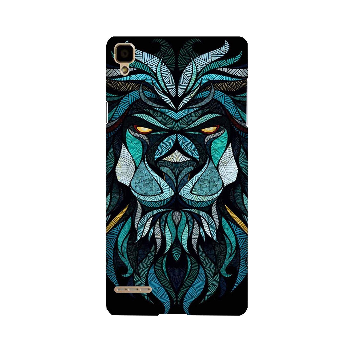 Lion Mobile Back Case for Oppo F1 (Design - 314) Lion Mobile Back Case for Oppo F1 (Design - 314)