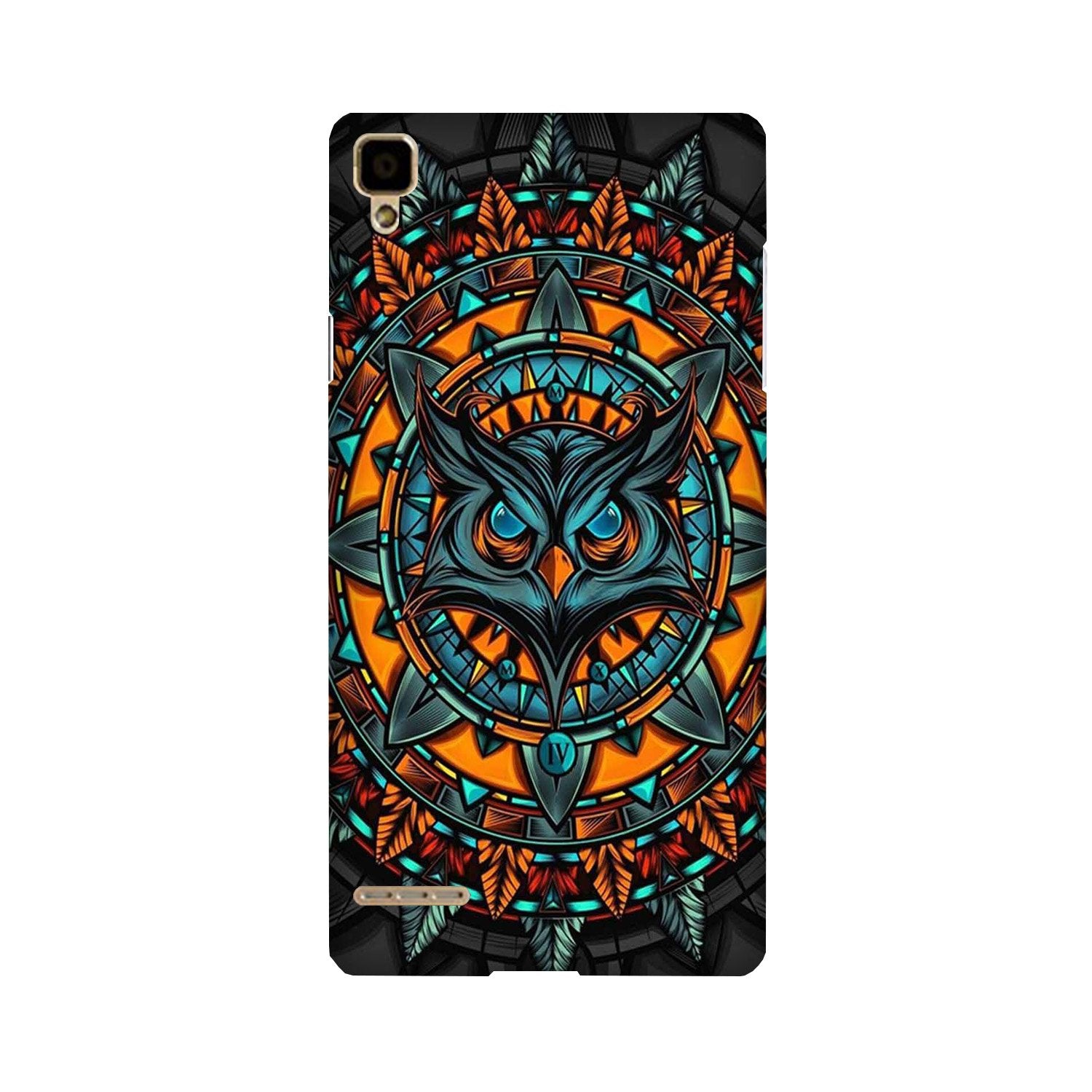 Owl Mobile Back Case for Oppo F1 (Design - 360) Owl Mobile Back Case for Oppo F1 (Design - 360)