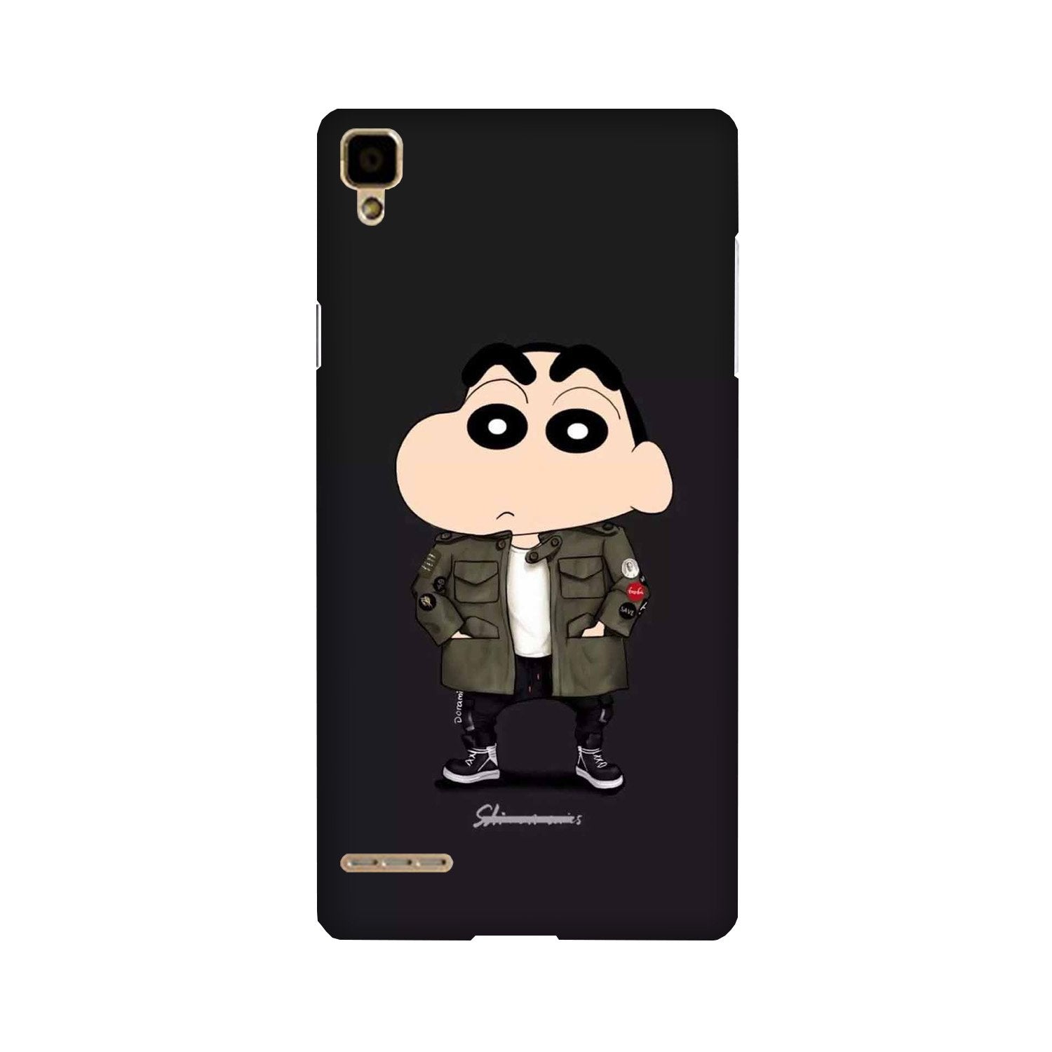 Shin Chan Mobile Back Case for Oppo F1 (Design - 391) Shin Chan Mobile Back Case for Oppo F1 (Design - 391)