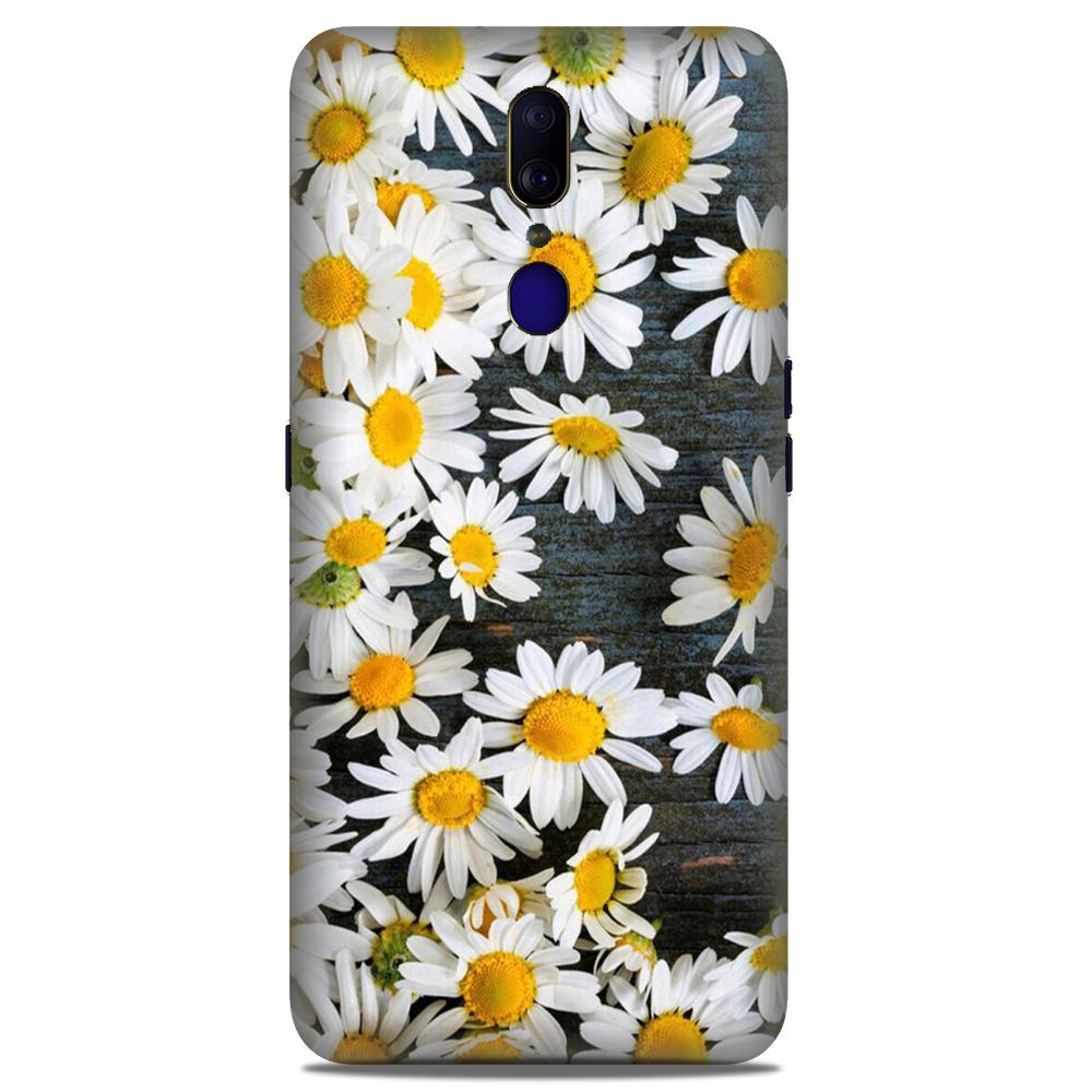 White flowers2 Case for Oppo F11 White flowers2 Case for Oppo F11