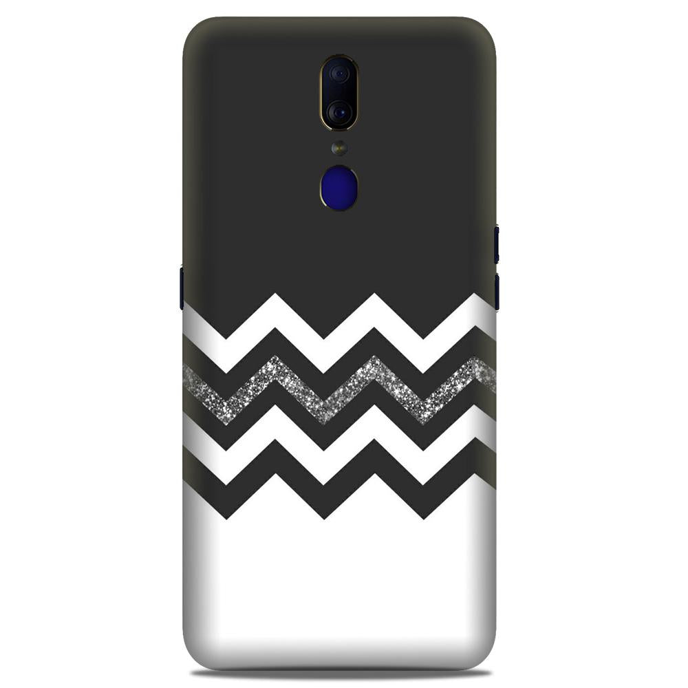 Black white Pattern2Case for Oppo F11 Black white Pattern2Case for Oppo F11