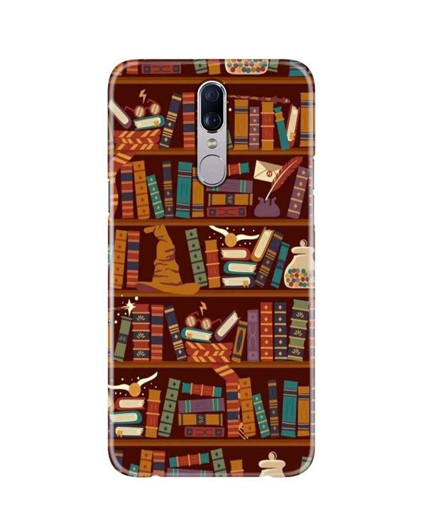 Book Shelf Mobile Back Case for Oppo F11 (Design - 390) Book Shelf Mobile Back Case for Oppo F11 (Design - 390)