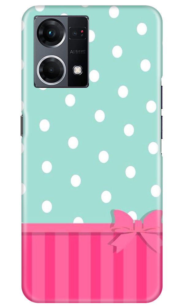 Gift Wrap Mobile Back Case for Oppo F12 Pro (Design - 30) Gift Wrap Case for Oppo F12 Pro