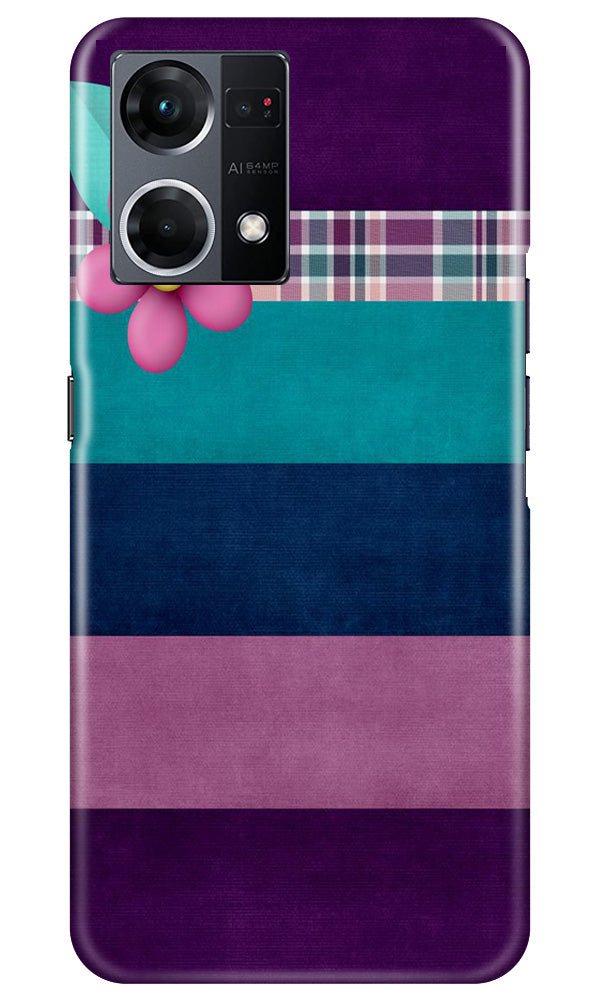 Purple Blue Mobile Back Case for Oppo F12 Pro (Design - 37) Purple Blue Case for Oppo F12 Pro