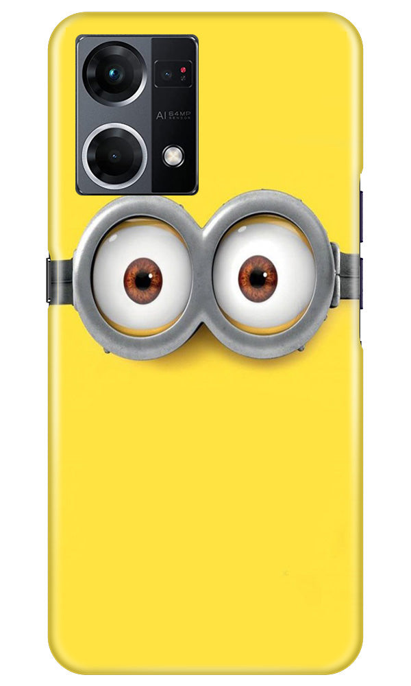 Minions Mobile Back Case for Oppo F12 Pro (Design - 128) Minions Case for Oppo F12 Pro (Design - 128)