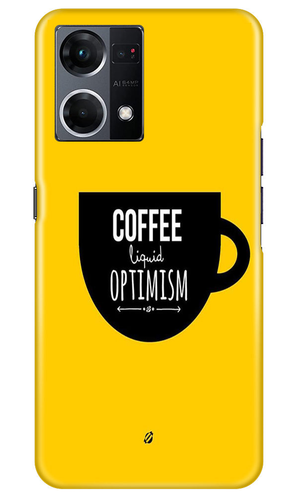 Coffee Optimism Mobile Back Case for Oppo F12 Pro (Design - 313) Coffee Optimism Mobile Back Case for Oppo F12 Pro (Design - 313)