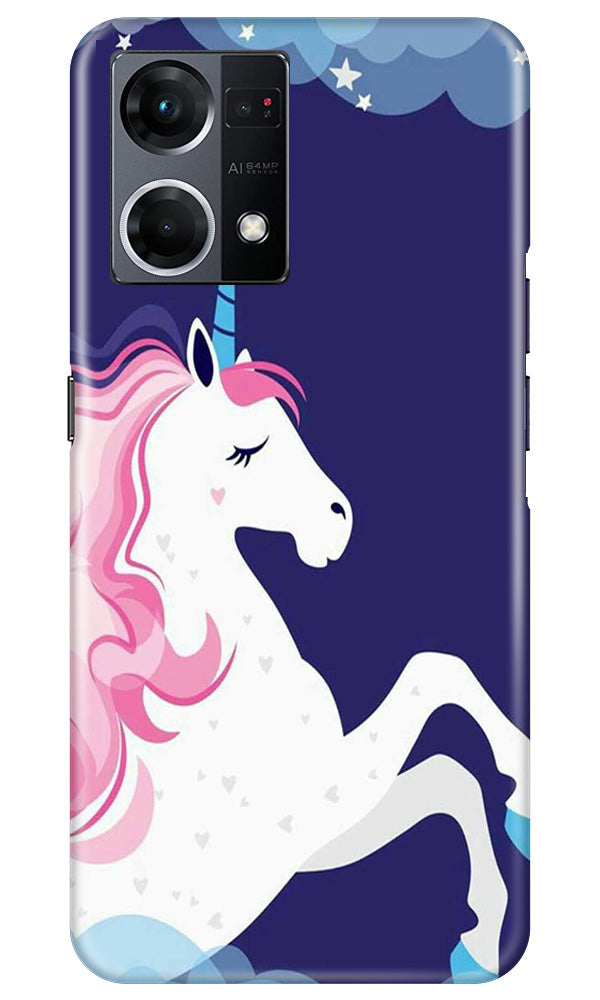Unicorn Mobile Back Case for Oppo F12 Pro (Design - 324) Unicorn Mobile Back Case for Oppo F12 Pro (Design - 324)