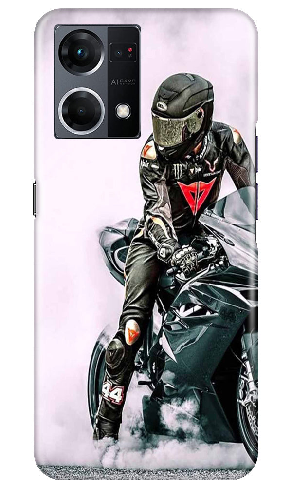 Biker Mobile Back Case for Oppo F12 Pro (Design - 342) Biker Mobile Back Case for Oppo F12 Pro (Design - 342)