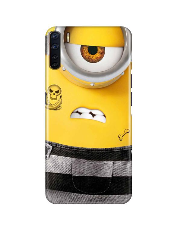 Minion Mobile Back Case for Oppo F15 (Design - 324) Minion Mobile Back Case for Oppo F15 (Design - 324)