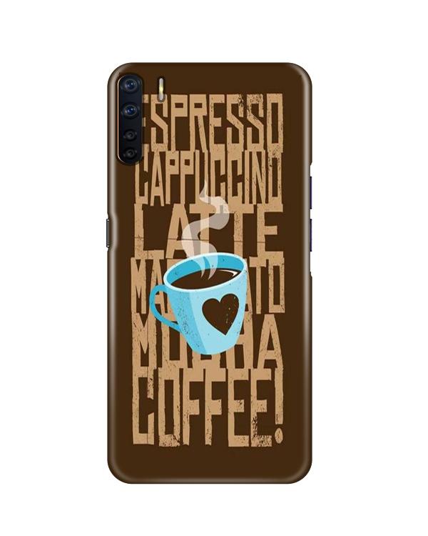 Love Coffee Mobile Back Case for Oppo F15 (Design - 351) Love Coffee Mobile Back Case for Oppo F15 (Design - 351)
