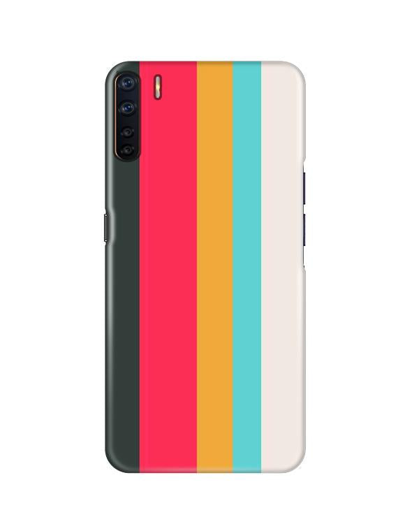 Color Pattern Mobile Back Case for Oppo F15 (Design - 369) Color Pattern Mobile Back Case for Oppo F15 (Design - 369)