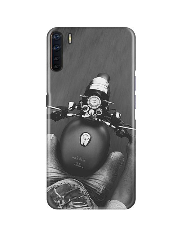 Royal Enfield Mobile Back Case for Oppo F15 (Design - 382) Royal Enfield Mobile Back Case for Oppo F15 (Design - 382)