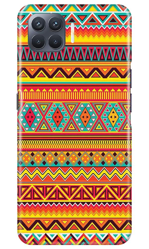 Zigzag line pattern Mobile Back Case for Oppo F17 Pro (Design - 4) Zigzag line pattern Case for Oppo F17 Pro