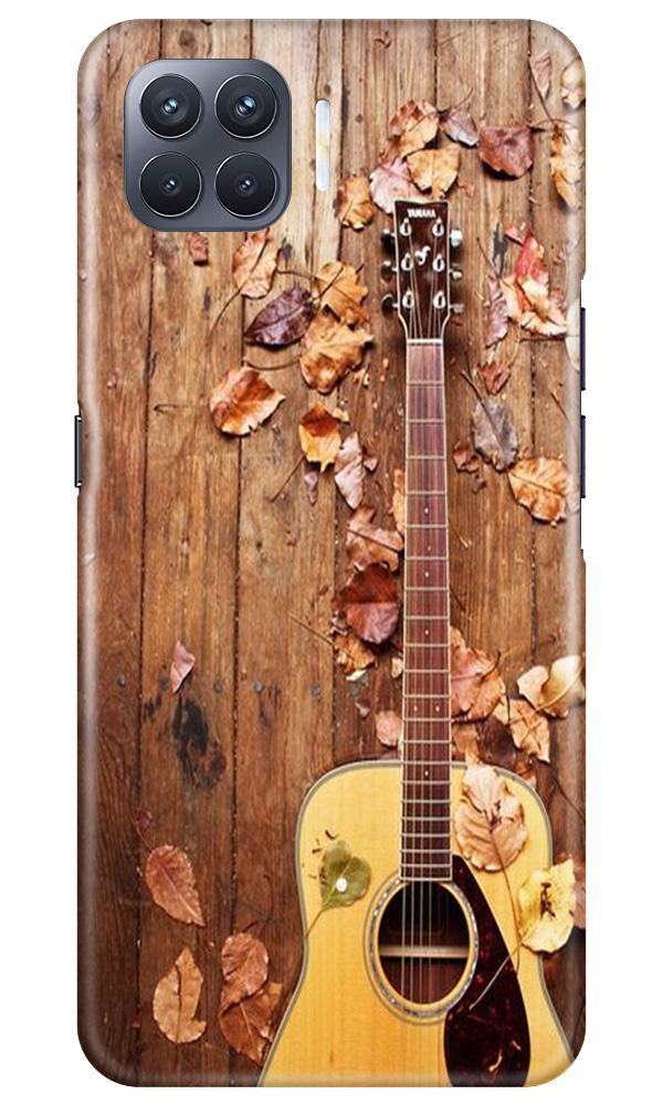 Guitar Mobile Back Case for Oppo F17 Pro (Design - 43) Guitar Case for Oppo F17 Pro