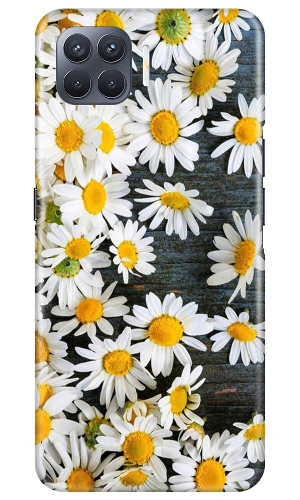 White flowers2 Mobile Back Case for Oppo F17 Pro (Design - 62) White flowers2 Case for Oppo F17 Pro