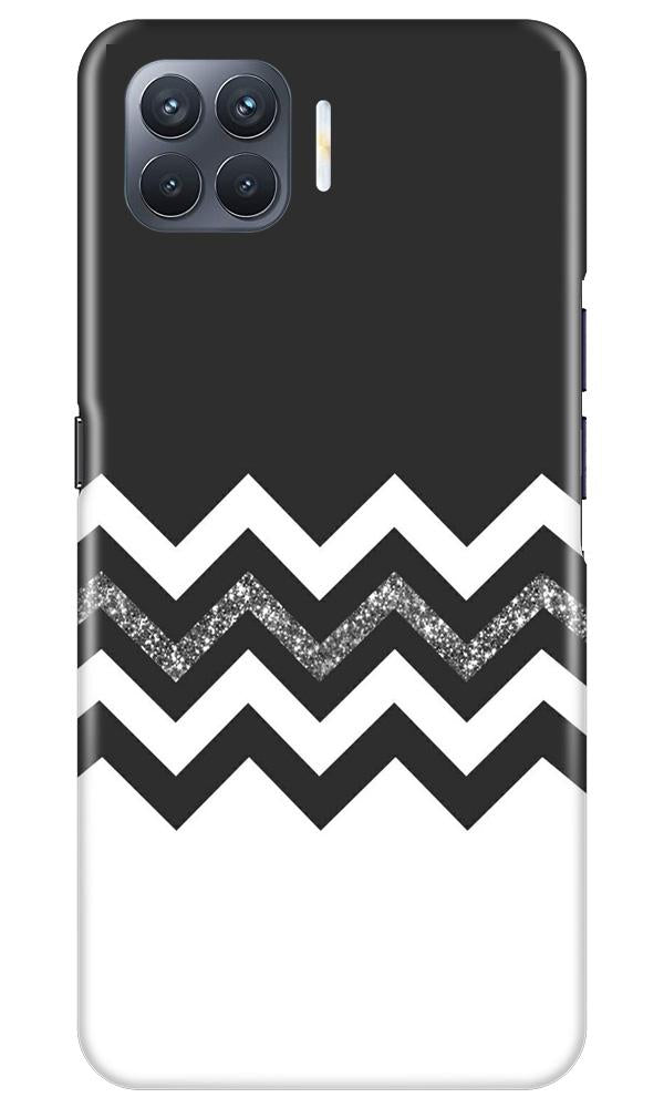 Black white Pattern2Mobile Back Case for Oppo F17 Pro (Design - 83) Black white Pattern2Case for Oppo F17 Pro