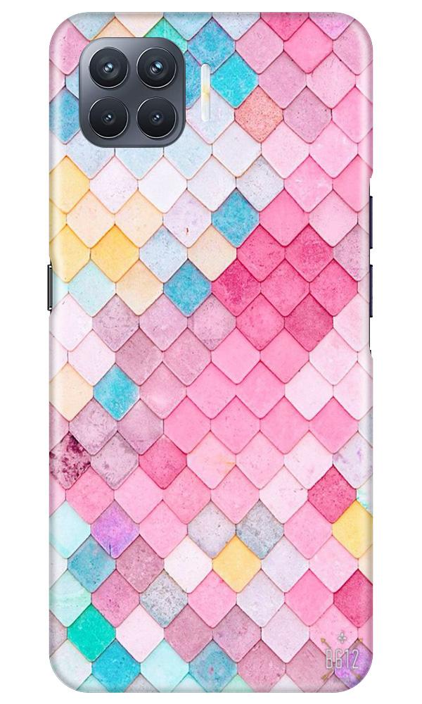Pink Pattern Mobile Back Case for Oppo F17 Pro (Design - 215) Pink Pattern Case for Oppo F17 Pro (Design No. 215)