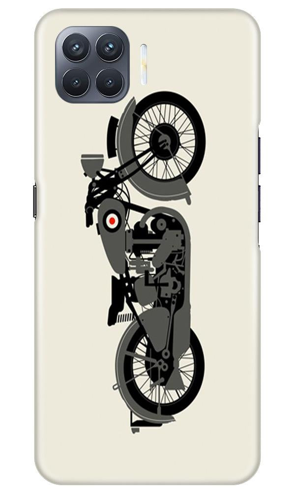 MotorCycle Mobile Back Case for Oppo F17 Pro (Design - 259) MotorCycle Case for Oppo F17 Pro (Design No. 259)