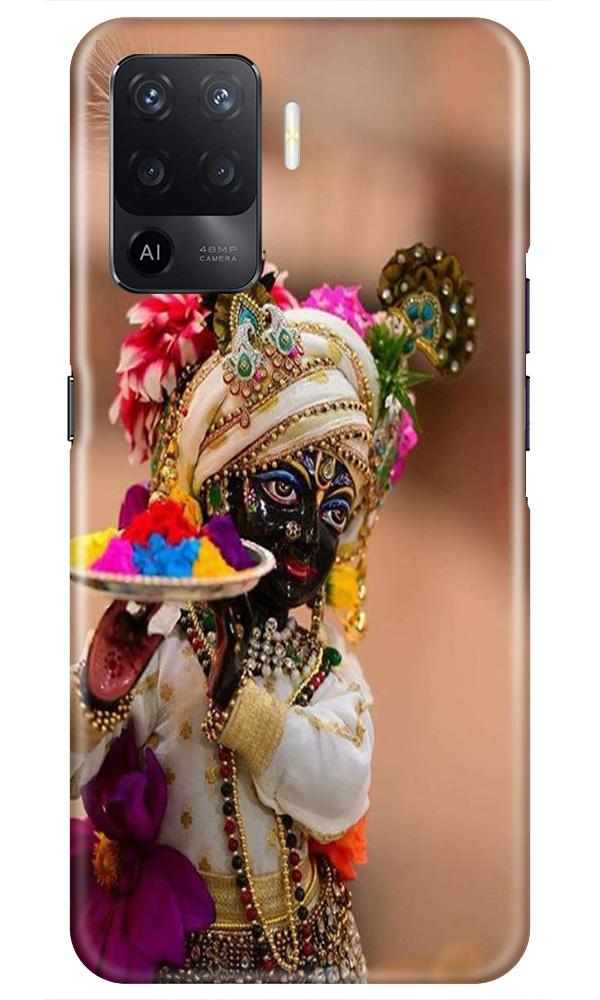 Lord Krishna2 Mobile Back Case for Oppo F19 Pro (Design - 17) Lord Krishna2 Case for Oppo F19 Pro