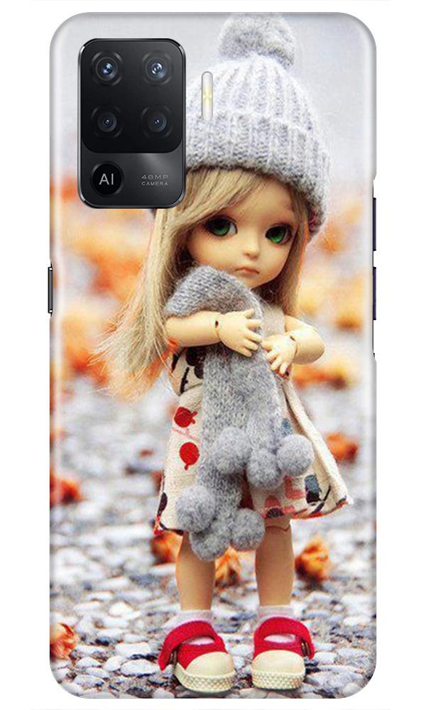 Cute Doll Mobile Back Case for Oppo F19 Pro (Design - 93) Cute Doll Case for Oppo F19 Pro